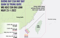 Trung Quốc 'thử lửa' eo biển Đài Loan