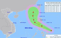 Bão Nalgae đang hướng vào Biển Đông