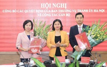 Hà Nội điều động nhiều cán bộ, có hai tân bí thư quận, huyện