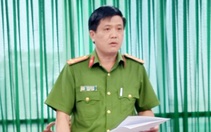 Công an Bình Dương thông tin vụ bắt hai xe vận chuyển chất thải