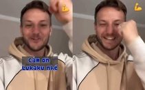 Cựu tiền vệ tuyển Croatia quay video 'hôn gió' cảm ơn Romelu Lukaku