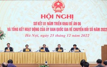 Thủ tướng: Xây dựng cơ sở dữ liệu quốc gia phải lấy người dân làm trung tâm