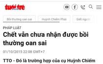 Tòa buộc Viện KSND Khánh Hòa bồi thường 1,6 tỉ cho người oan sai