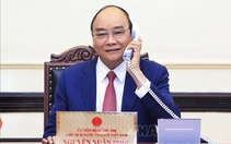 Chủ tịch nước Nguyễn Xuân Phúc điện đàm với Tổng thống đắc cử Hàn Quốc