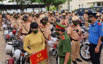Công an TP.HCM ra quân đảm bảo giao thông dịp lễ và SEA Games 31