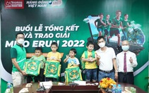 ‘Runner nhí’ hứng khởi nhận giải thưởng chạy bộ trực tuyến MILO Erun