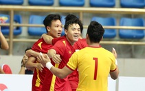 Futsal Việt Nam - Indonesia (hiệp 1) 1-0: Minh Trí mở tỉ số