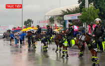 Trực tiếp: Lễ khai mạc SEA Games 31 trước giờ G, an ninh quanh sân Mỹ Đình được thắt chặt