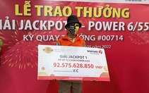 Người trúng Jackpot tại Đà Nẵng làm từ thiện gần 3 tỉ đồng