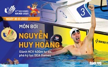 Cập nhật SEA Games 31: Huy Hoàng đoạt HCV và phá kỷ lục SEA Games