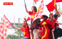 Trực tiếp: Bùng nổ không khí trước trận đấu U23 Việt Nam - U23 Indonesia