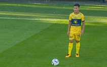 Quang Hải được 6,9 điểm, cao thứ hai trong đội Pau FC ở trận ra mắt tại Ligue 2