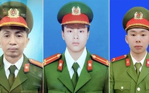 Chiều nay 5-8, tiễn đưa 3 chiến sĩ cảnh sát phòng cháy chữa cháy hy sinh khi làm nhiệm vụ về đất mẹ