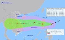 Bão Noru giật cấp 15, đi rất nhanh vào Biển Đông và có thể mạnh thêm