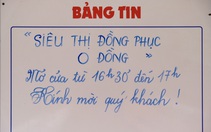 Gom góp đồng phục cũ thành 'Siêu thị đồng phục 0 đồng' hỗ trợ học sinh khó khăn