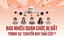 Tính đến nay bao nhiêu quan chức bị bắt trong vụ 'chuyến bay giải cứu'?