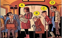 Bạn sẽ nhường ghế cho ai trong tình huống khó xử này?