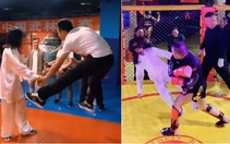 Võ sư 'truyền điện' Trung Quốc bị võ sĩ boxing 'đấm không trượt phát nào'