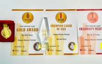 Bia Red Ruby đạt 2 giải thưởng bia quốc tế