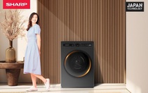 Khám phá ‘trợ thủ giặt giũ’ Sharp cho gia đình dịp cuối năm