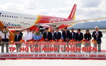Tàu bay mang biểu tượng du lịch TP.HCM đáp xuống Điện Biên