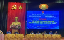 Tuổi trẻ Đoàn khối các cơ quan trung ương 'nói không với tham nhũng, tiêu cực'