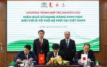 Toyota Việt Nam nghiên cứu nhiên liệu sinh học, giảm phát thải CO2