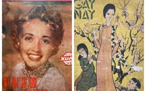 Ngắm tranh Nguyễn Gia Trí và hình Marilyn Monroe trên bìa báo Tết trước 1954