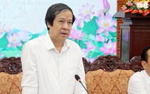 Bộ trưởng Nguyễn Kim Sơn: Đăng ký thi, xét tuyển đại học trực tuyến 100% là đột phá của ngành
