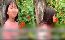 Mẹ bất lực với cách tạo dáng chụp hình bá đạo của con gái