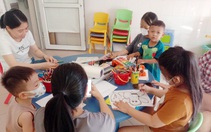 Phòng xả stress của bệnh nhi không may