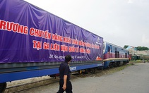 Nông sản, hải sản... đi tàu lửa từ Bình Dương qua Trung Quốc