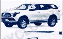Toyota Fortuner đời mới lộ ảnh với bản hybrid?