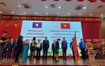 Lào trao Huân chương Lao động hạng 3 cho Trường đại học Cửu Long
