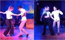 Cặp đôi nhảy dance cuốn hút từng giây