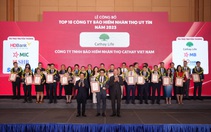 Cathay Life Viet Nam vào top 10 công ty bảo hiểm nhân thọ uy tín 2023