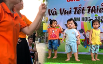 Cô giáo mầm non nhảy mẫu nhiệt tình nhưng học trò vẫn đứng yên