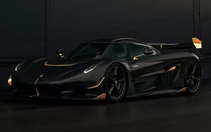 Koenigsegg Jesko độc nhất vô nhị với thân carbon, vàng 24K trang trí của trùm bất động sản