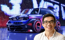 Thiết kế VinFast VF 3 bản xe đua của người Việt: 'Mất gần 3 tháng hoàn thiện, có thể hiện thực hóa'