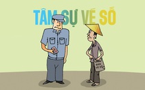 Tâm sự nhói lòng giữa khách hàng và người bán vé số dạo