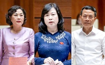 3 'tư lệnh' ngành ngân hàng, y tế, thông tin và truyền thông trả lời chất vấn