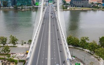 Hệ thống chiếu sáng mỹ thuật cho cầu Ba Son làm 2 giai đoạn