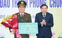 Khen thưởng ban chuyên án phá vụ cướp ngân hàng ở Cửa Lò