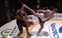 Vừa xuất hiện trên 'giang hồ', võ sĩ MMA ra đòn knock-out 'đẹp nhất năm'