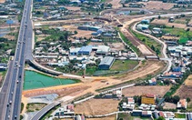 Hiện trạng 700m cao tốc Bến Lức - Long Thành, nơi Công ty Thảo Lan đòi mang cát về