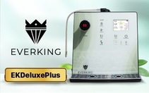 Máy lọc nước ion kiềm EVERKING EKDeluxePlus tích hợp nước nóng tùy chọn nhiệt độ