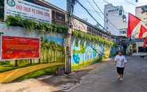 Con hẻm nhếch nhác tại trung tâm TP.HCM được 'thay áo mới'