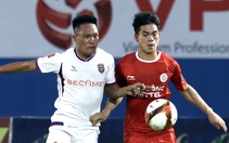 Có 8 cơ hội ghi bàn, nhưng B.Bình Dương và Thể Công Viettel đều bỏ lỡ