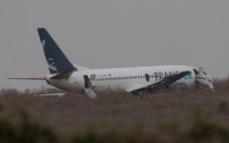 Boeing trượt đường băng ở Senegal, 11 người bị thương