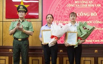 Vợ liệt sĩ hy sinh trong vụ khủng bố ở Đắk Lắk được tuyển dụng vào ngành công an